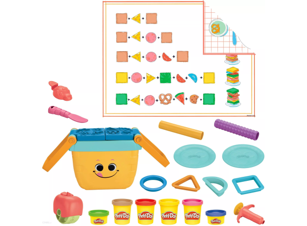 ست خمیربازی پیک نیک Play Doh, image 11