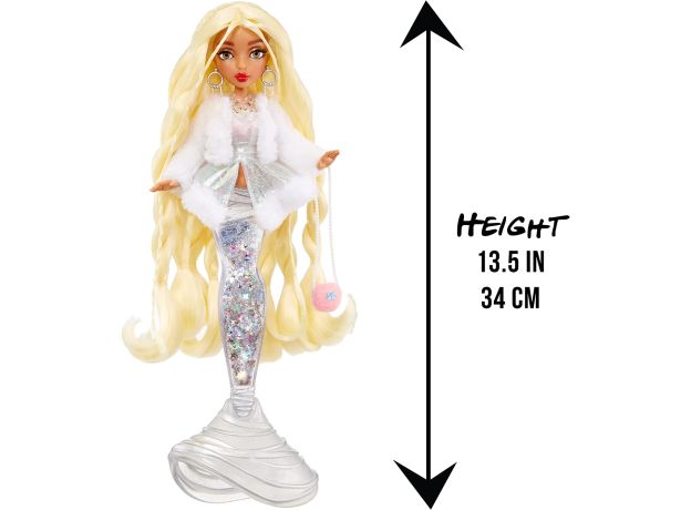 گوئن عروسک پری دریایی Mermaze Mermaidz مدل Winter Waves, تنوع: 585428-gwen, image 4