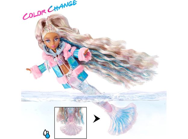 کیشیکو عروسک پری دریایی Mermaze Mermaidz مدل Winter Waves, تنوع: 585435-kishiko, image 3