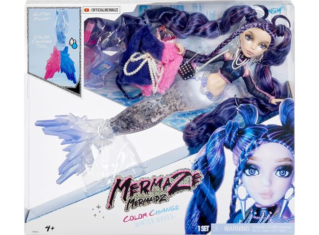 نرا عروسک پری دریایی Mermaze Mermaidz مدل Winter Waves, image 