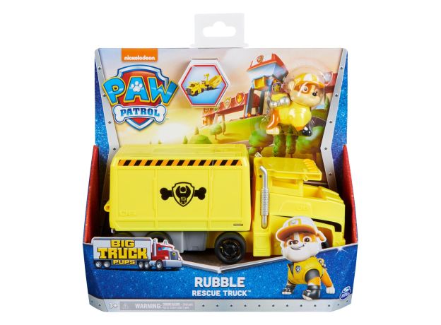 کامیون نجات سگ های نگهبان Paw Patrol مدل رابل, تنوع: 6063832-Rubble, image 9