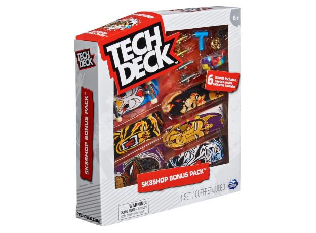 ست 6 تایی اسکیت انگشتی تک دک Tech Deck مدل Finesse, image 5