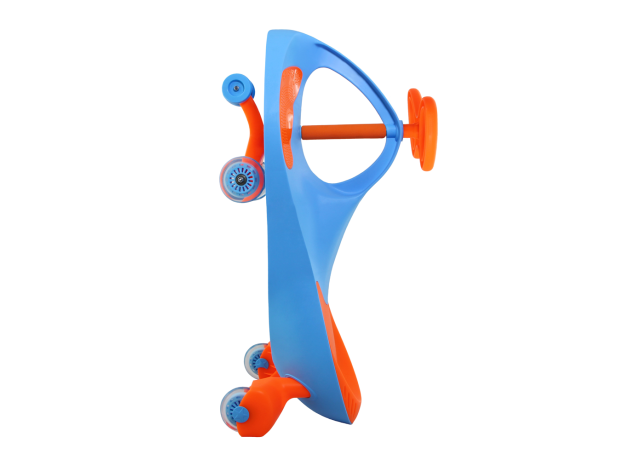 سه‌چرخه لوپ کار مدل آبی نارنجی, image 3