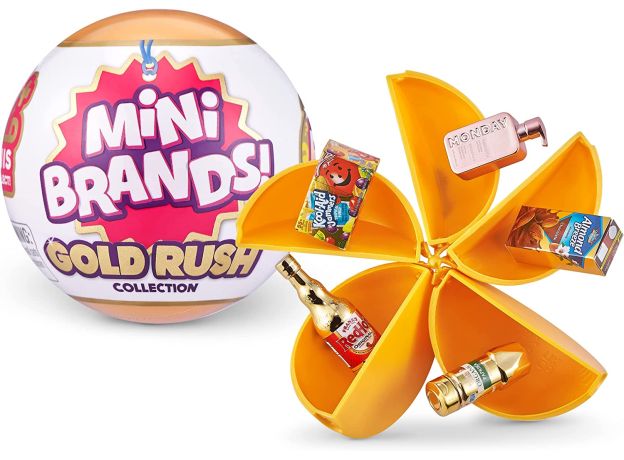 فایو سورپرایز Mini Brands مدل Gold Rush, image 