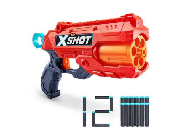 تفنگ ایکس شات X-Shot مدل Reflex 6 قرمز, image 3
