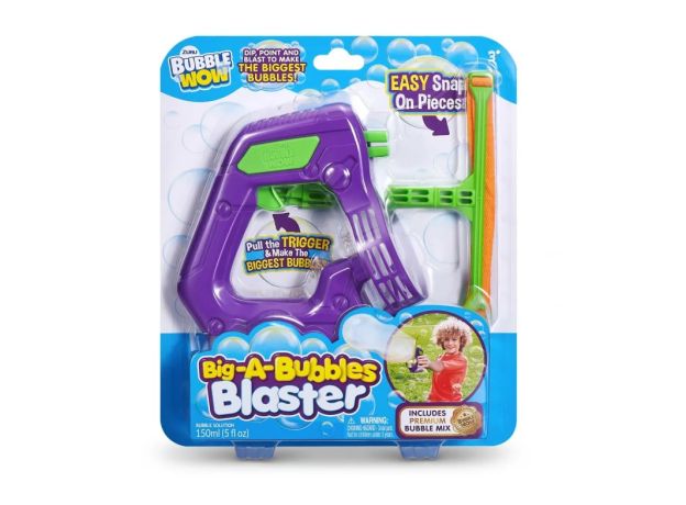 تفنگ حباب ساز بنفش Bubble Wow, تنوع: 11306-Bubbles Blaster Purple, image 