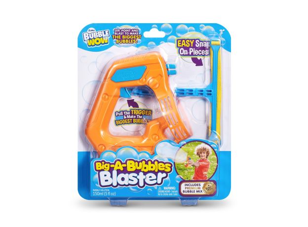 تفنگ حباب ساز نارنجی Bubble Wow, تنوع: 11306-Bubbles Blaster Orange, image 