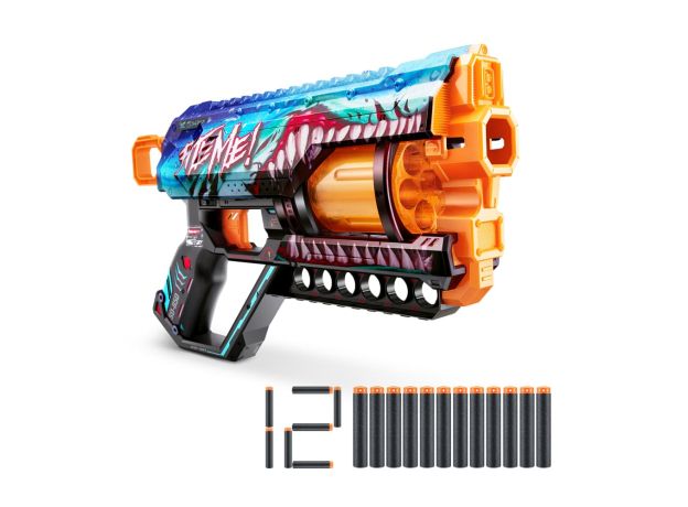 تفنگ ایکس شات X-Shot سری Skins مدل Griefer Shark Thrasher, تنوع: 36561-Griefer Shark Thrasher, image 7