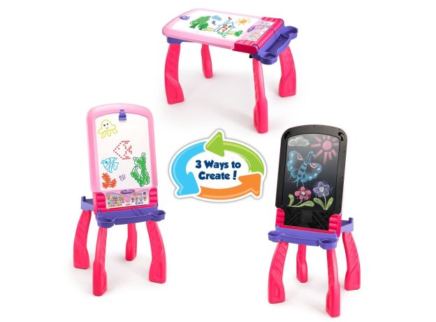 میز و تخته‌ی 3 حالته Vtech مدل Digi Art Creative Easel, image 7