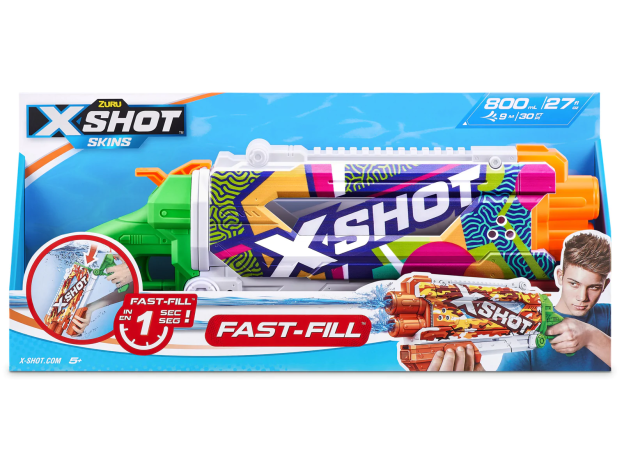 تفنگ آبپاش ایکس شات X-Shot سری Skins مدل Ripple, تنوع: 11855-Ripple, image 