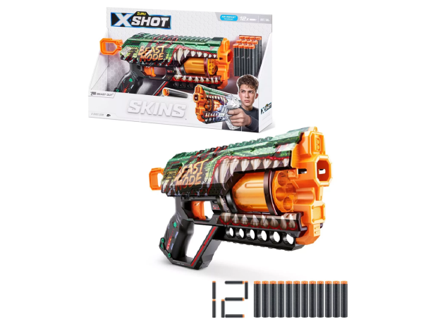 تفنگ ایکس شات X-Shot سری Skins مدل Griefer Beast Mode, تنوع: 36561-Griefer Beast Mode, image 