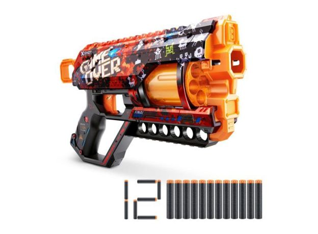 تفنگ ایکس شات X-Shot سری Skins مدل Griefer Game Over, تنوع: 36561-Griefer Game Over, image 4
