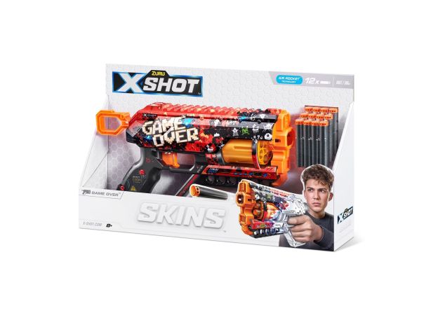 تفنگ ایکس شات X-Shot سری Skins مدل Griefer Game Over, تنوع: 36561-Griefer Game Over, image 7