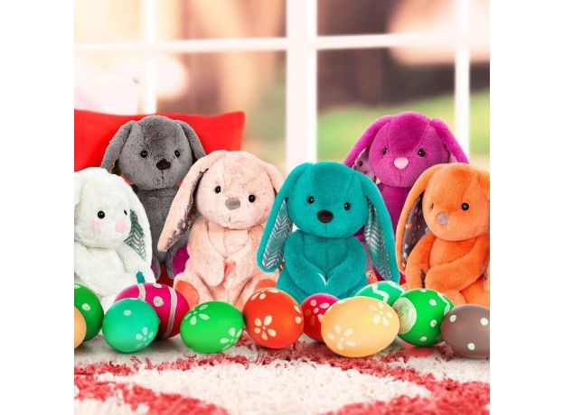 کیوتی دم‌پنبه‌ای خرگوش پولیشی سبز B. Toys, image 5
