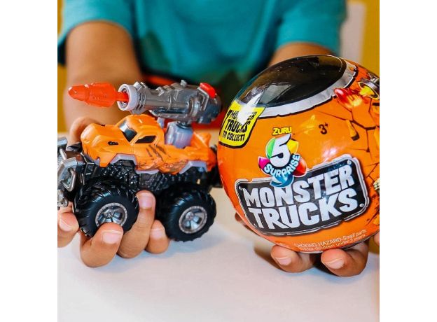 فایو سورپرایز مشکی سری Monster Trucks, image 5