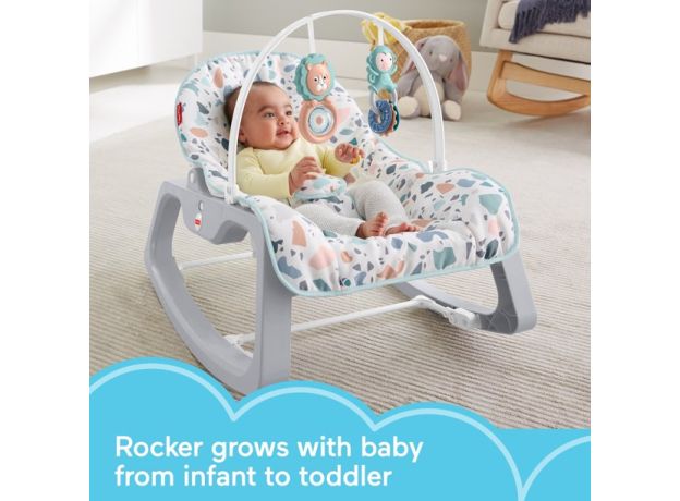 صندلی دو حالته کودک Fisher Price مدل طوسی, image 3