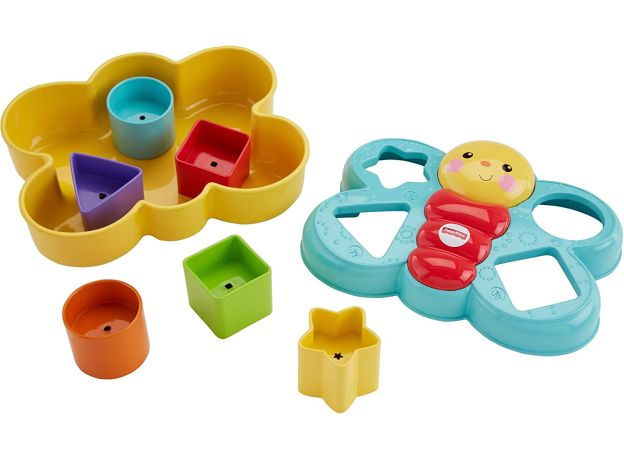 بازی آموزشی پروانه‌ای اشکال هندسی Fisher Price, image 11