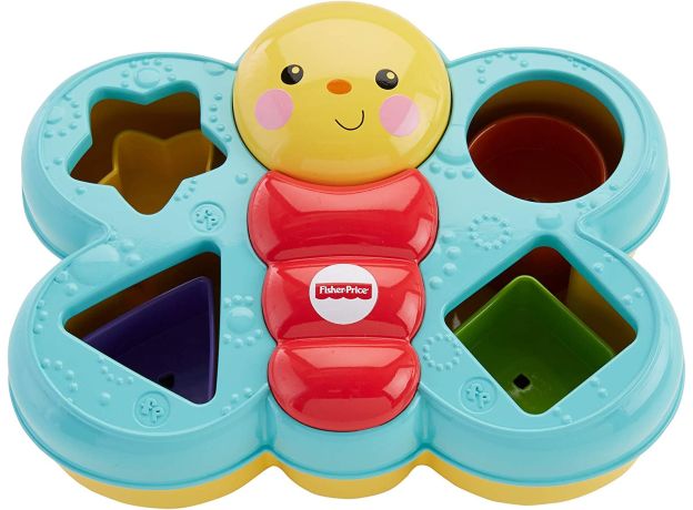 بازی آموزشی پروانه‌ای اشکال هندسی Fisher Price, image 3