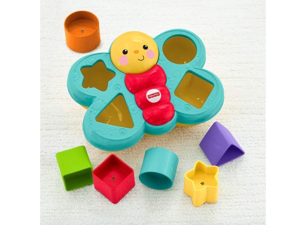 بازی آموزشی پروانه‌ای اشکال هندسی Fisher Price, image 10