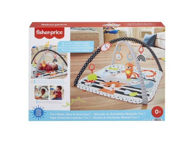 تشک 3 در 1 Fisher Price طرح حیوانات, image 