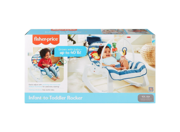 صندلی دو حالته کودک Fisher Price مدل سفید, image 