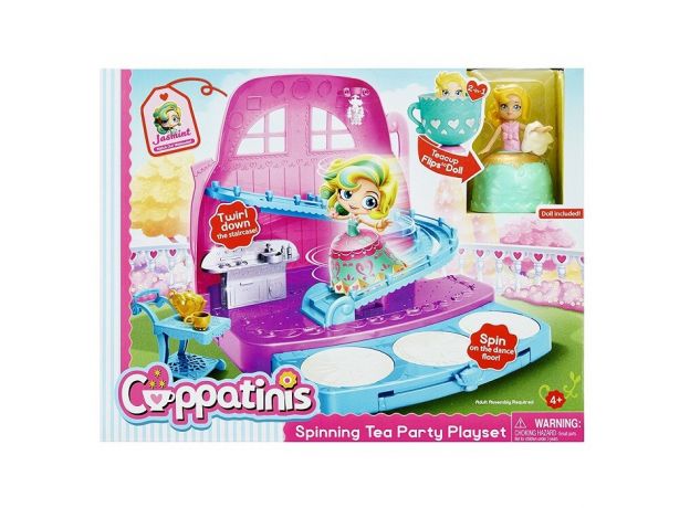 ست بازی چای‌خوری چرخان با عروسک کاپاتینیز Cuppatinis, image 