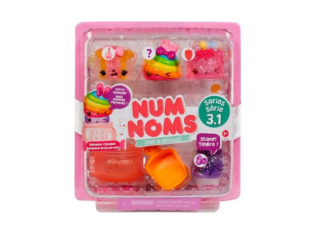 ست عروسک نوم‌نوم مدل RAINBOW CANDIES (NUM NOMS), image 