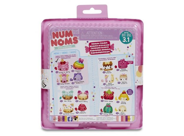 ست عروسک نوم‌نوم مدل RAINBOW CANDIES (NUM NOMS), image 3