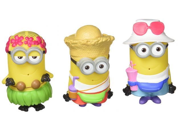 ست 3 تایی عروسک های حمامی مینیون (Minions), image 2