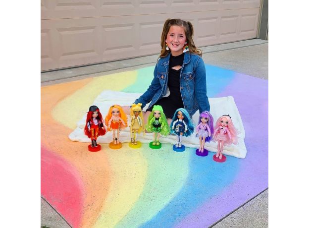 عروسک رنگین کمانی Rainbow High سری 1 مدل Poppy Rowan, image 12