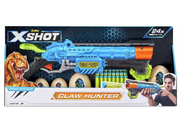 تفنگ ایکس شات X-Shot مدل Claw Hunter آبی, تنوع: 4861-Dino Attack Claw Hunter Blue, image 8
