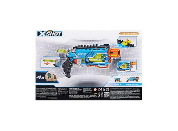 تفنگ ایکس شات X-Shot مدل Dino Striker آبی, image 11