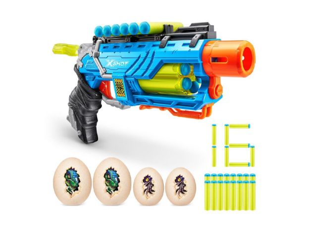 تفنگ ایکس شات X-Shot مدل Dino Striker آبی, image 7