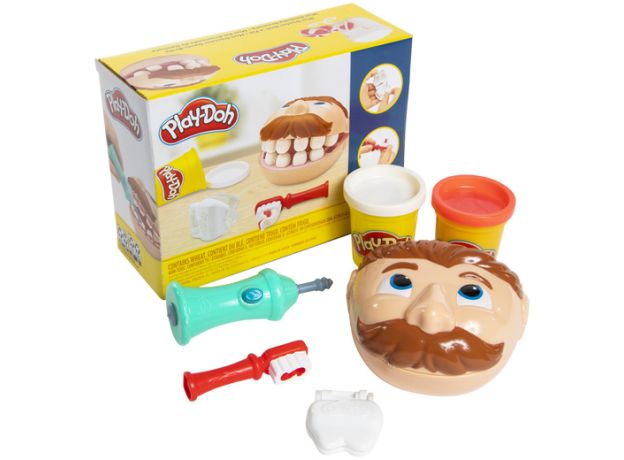 ست کوچک خمیربازی دندانپزشکی دکتر دریل Play Doh, تنوع: E4902EU42-Doctor, image 6