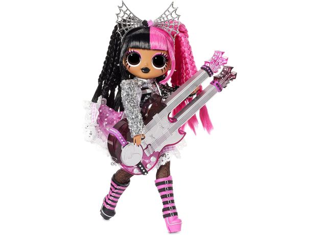 عروسک LOL Surprise سری OMG Remix مدل Metal Chick and Electric Guitar, تنوع: 577539-Metal Chick, image 2