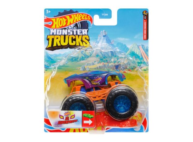 پک تکی ماشین Hot Wheels سری Monster Truck مدل El Superfasto, تنوع: FYJ44-El Superfasto, image 