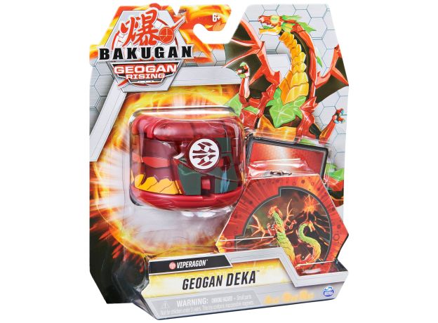 پک تکی بازی نبرد باکوگان Bakugan سری Geogan Deka مدل Viperagon, image 6