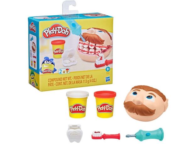 ست کوچک خمیربازی دندانپزشکی دکتر دریل Play Doh, تنوع: E4902EU42-Doctor, image 