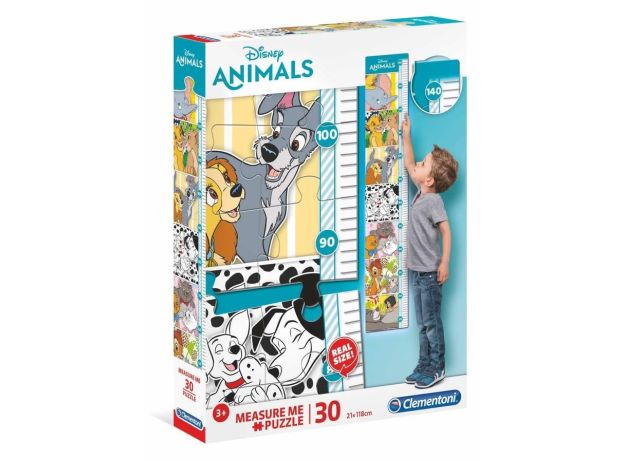 پازل 30 تکه کلمنتونی  Measure Me مدل حیوانات دیزنی, تنوع: 20335-Disney Animals, image 