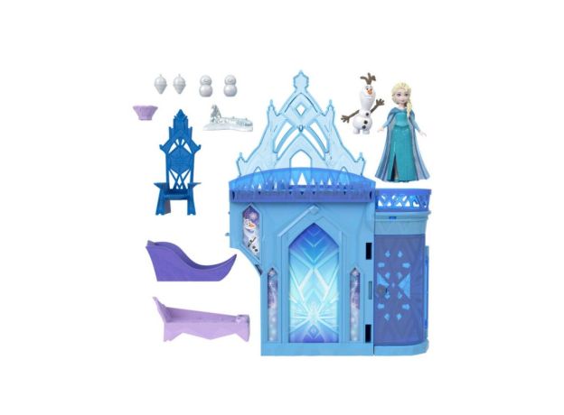 ست بازی قصر یخی فروزن به همراه السا و اولاف دیزنی, تنوع: HLX00-Frozen, image 3