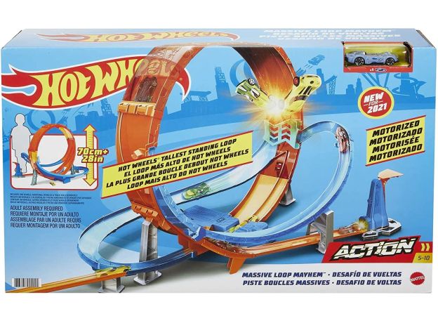 پیست ماشین های Hot Wheels سری  Actionمدل Massive Loop Mayhem, image 7