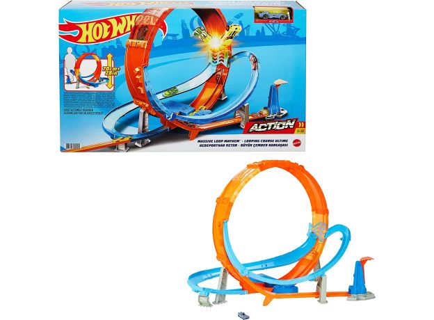 پیست ماشین های Hot Wheels سری  Actionمدل Massive Loop Mayhem, image 