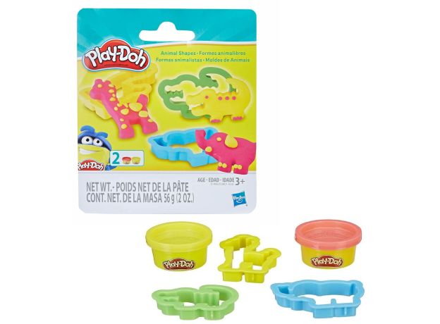 ست خمیربازی با قالب Play Doh مدل حیوانات, تنوع: E0801-Animal, image 