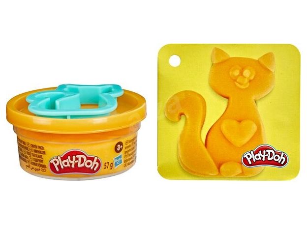 پک تکی خمیربازی Play Doh مدل گربه, تنوع: F1806-Cat, image 