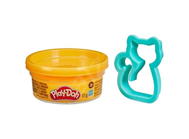 پک تکی خمیربازی Play Doh مدل گربه, تنوع: F1806-Cat, image 2