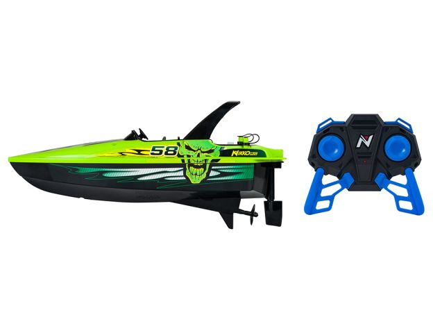 قایق کنترلی مسابقه مدل سبز با مقیاس 1:16, image 4