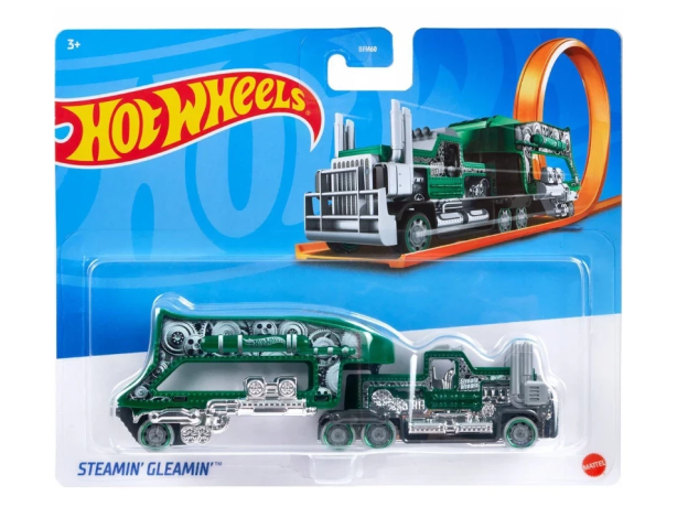کامیون مسابقه ای Hot Wheels مدل Steamin Gleamin, image 