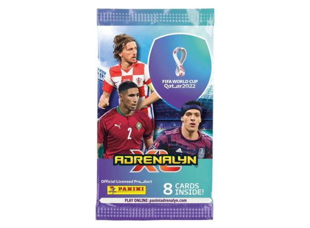 پک کارت بازی 8 تایی فوتبالی Adrenalyn XL سری Single Pack, image 2