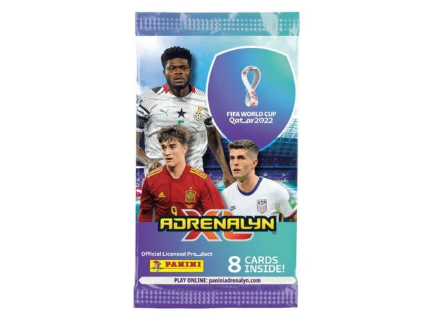 پک کارت بازی 8 تایی فوتبالی Adrenalyn XL سری Single Pack, image 4