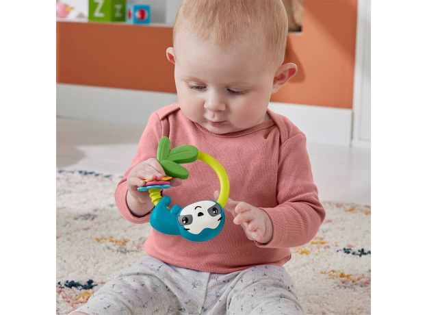 جغجغه تنبل کوچولو Fisher Price, تنوع: HJW11-Sloth, image 3